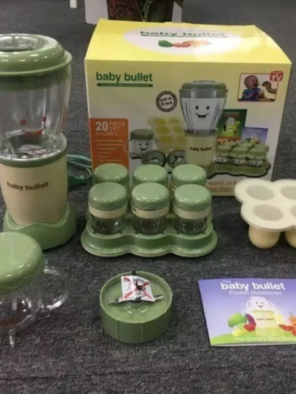 Multi-Functional Baby Bullet Food Processor and Blender